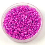 Miyuki delica gyöngy 2049 - Luminous Hot Pink - 11/0