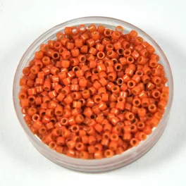  Miyuki Delica Japanese Seed Bead  size : 11/0 - 2107 Duracoat Cedar 