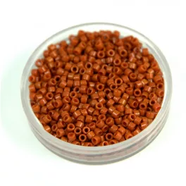   Miyuki Delica Japanese Seed Bead  size : 11/0 - 2109 Duracoat Sienna 