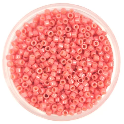 Miyuki delica gyöngy 2114 - duracoat watermelon - 11/0 - 50g-AKCIOS