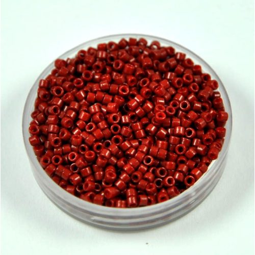Miyuki delica gyöngy 2120 - Duracoat Maroon - 11/0 - 50g-AKCIOS