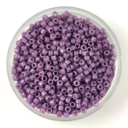   Miyuki Delica Japanese Seed Bead  size : 11/0 - 2139 Duracoat Dark Orchid 