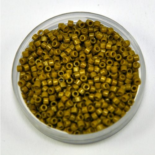 Miyuki delica gyöngy 2141 - duracoat spanish olive – 11/0 – 50g-AKCIOS