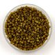 Miyuki Delica Japanese Seed Bead  size : 11/0 - 2141 Duracoat Spanish Olive 