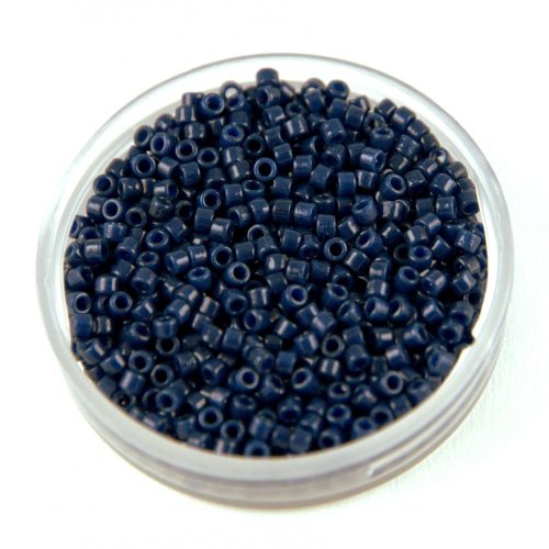 Miyuki Delica Japanese Seed Bead  size : 11/0 - 2143 - Matte Opaque Dyed Navy