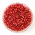 Miyuki Delica Japanese Seed Bead  size : 11/0 - 2173 Duracoat Silver Lined Matte Dyed Crimson 