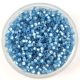 Miyuki delica gyöngy 2176 - duracoat semi - frosted silvel lined light bayberry - 11/0 - 50g-AKCIOS