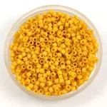 Miyuki Delica Japanese Seed Bead  size : 11/0 -  2285 - Matte Opaque Glazed Banana