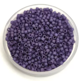   Miyuki Delica Japanese Seed Bead  size : 11/0 -  2293 - Matte Opaque Glazed Lupin