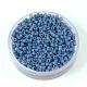 Miyuki Delica Japanese Seed Bead  size : 11/0 - 2318 - Frosted Opaque Glazed Soft Blue AB