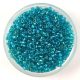 Miyuki Delica Japanese Seed Bead  size : 11/0 - 2380 - Fancy Lined Teal Green - 11/0