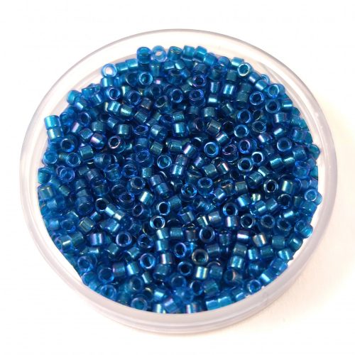 Miyuki Delica Japanese Seed Bead  size : 11/0 - 2385 - Dyed Pacific Blue - 11/0