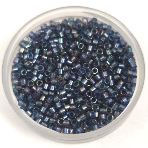 Miyuki Delica Japanese Seed Bead  size : 11/0 - 2387 - Dyed Tidal AB - 11/0