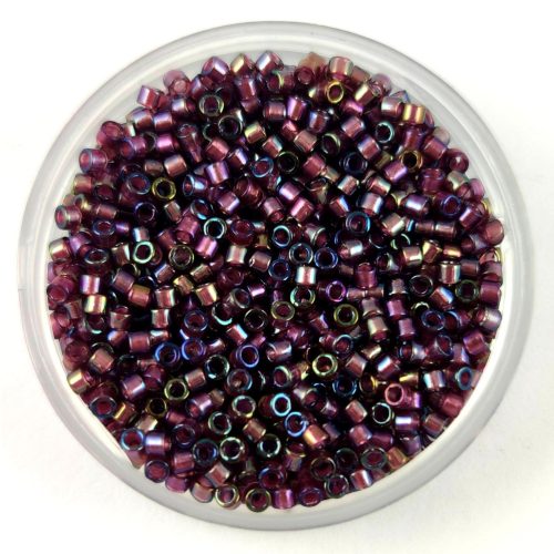 Miyuki Delica Japanese Seed Bead - 2390 - Fancy-Lined Old Rose - 11/0