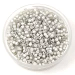 Miyuki Delica Japanese Seed Bead - 2391 - Dyed Moonstone Lined Crystal 11/0