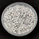 Miyuki Delica Japanese Seed Bead - 2394 - Fancy Lined Platinum - 11/0