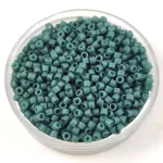 Miyuki Delica Japanese Seed Bead - 2407 - Matte Eucalyptus - 11/0