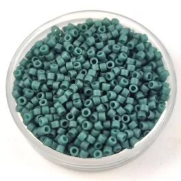   Miyuki Delica Japanese Seed Bead - 2407 - Matte Eucalyptus - 11/0