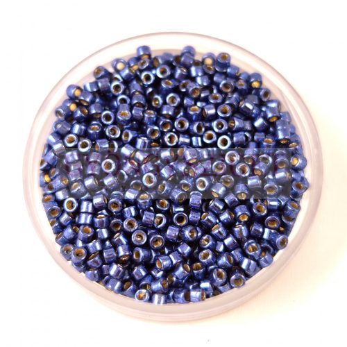 Miyuki Delica Japanese Seed Bead  size : 11/0 -  2517 - Duracoat Galvanized Mermaid Blue