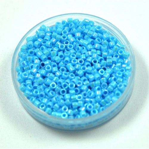 Miyuki delica gyöngy 0164 - Opaque Light Blue AB - 11/0 - 50g-AKCIOS