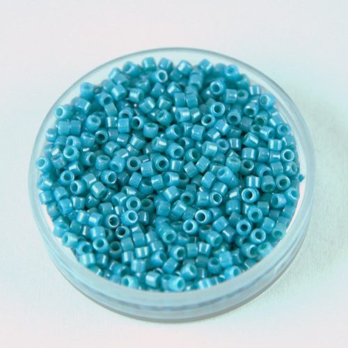 Miyuki delica gyöngy 0218 - Opaque Glazed Light Blue Luster - 50g-AKCIOS