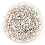 Miyuki delica gyöngy 0223 - Silver Lined Opal White AB - 11/0