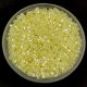 Miyuki delica gyöngy - 232 - Dyed Yellow Lined Ceylon Crystal - 11/0