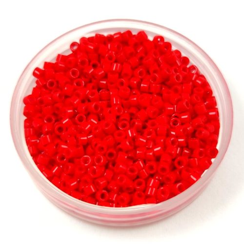 Miyuki delica gyöngy 0723 - Opaque Red - 11/0