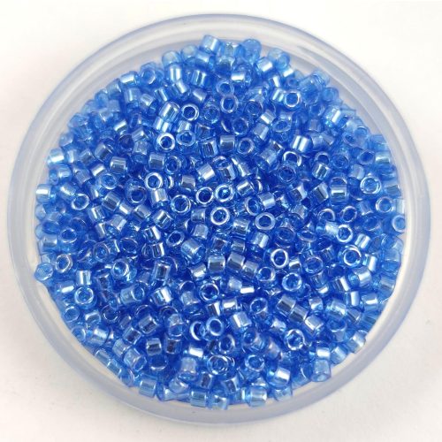 Miyuki delica gyöngy - 1230 -  Azure Transparent Luster - 11/0