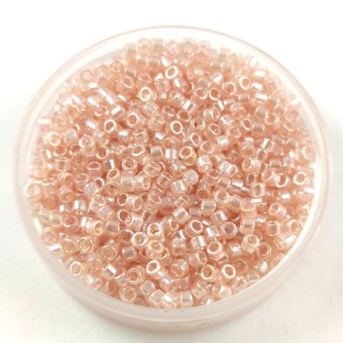 Miyuki delica gyöngy 1479-1 - Transparent Pale Peach Luster - 11/0