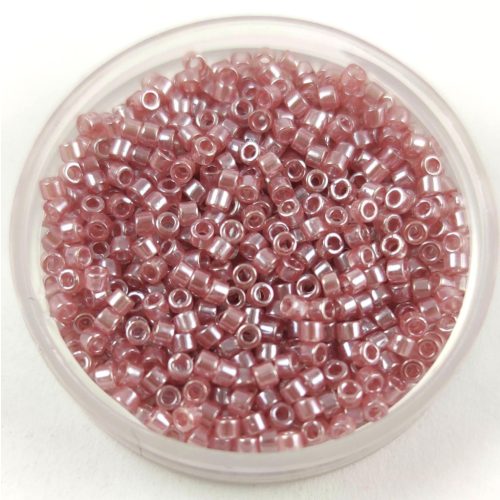 Miyuki delica gyöngy 1482-1 - Transparent Light Rose Luster - 11/0