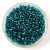 Miyuki delica gyöngy 1769 - Crystal Sparkling Aqua Green Lined Teal AB - 11/0