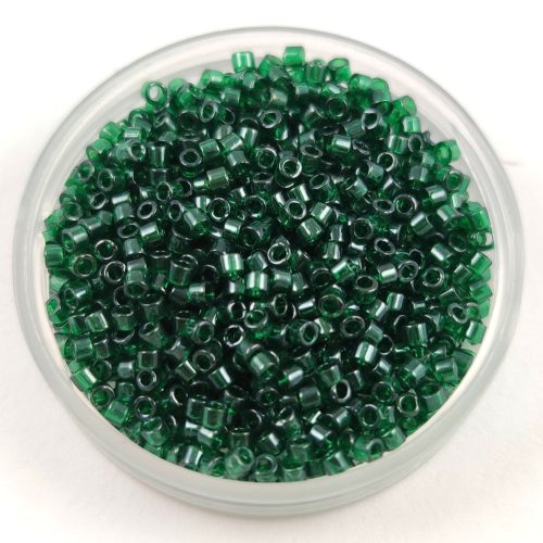 Miyuki delica gyöngy 1894 - Transparent Emerald Luster - 11/0