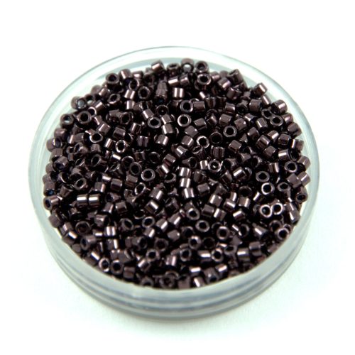 Miyuki delica gyöngy - 1991 - Metallic French Plum - 11/0 - 50g - AKCIOS