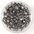Miyuki Delica Japanese Seed Bead - 21 - Metallic Nickel Plated - 8/0