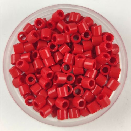 Miyuki Delica Japanese Seed Bead  size : 8/0 - 723 - Opaque Red