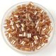 Miyuki Delica Japanese Seed Bead - 901 - Sparkling Honey Lined Crystal - 8/0