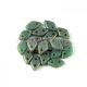 Diamond gyöngy - kétlyukú – Matte Oxidized Bronze Picasso - 4x6mm