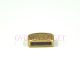 Deco for Leather - Brass - 7.5x13mm 