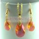Jewellery Set - Swarovski pendant - 6106 - Crystal Astral Pink
