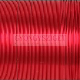 Ékszerdrót - 0.6mm - 6m - piros