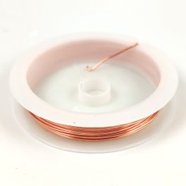 Ékszerdrót - 0.8mm - 3m - vörösréz