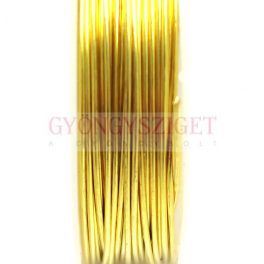 Ékszerdrót - 1mm - 2.5m - arany