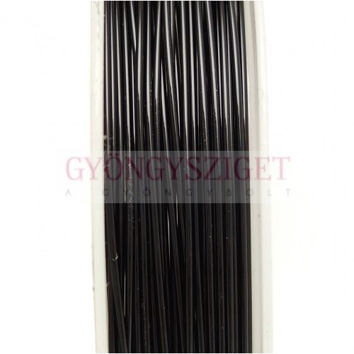 Ékszerdrót - 1mm - 2.5m - fekete