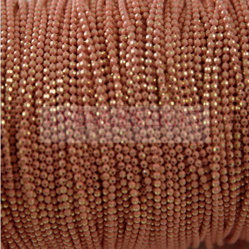 Chain - with balls - Pastel Pink Gold - 1.5mm 