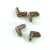 EVA Czech Pressed Glass Bead - Bronze - 6x9mm