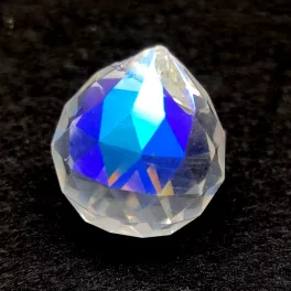 Feng Shui kristály - Crystal AB - 25x21mm