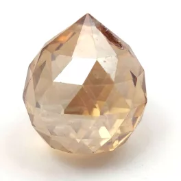 Feng Shui kristály - Golden Shadow - 25x21mm