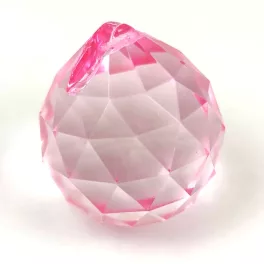 Feng Shui kristály - Rose - 36x31mm