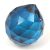 Feng Shui kristály - Capri Blue - 36x31mm